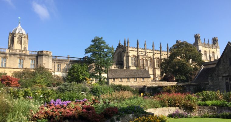 Going on Holiday in Oxford and London
