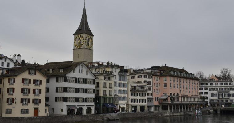Beautiful Zurich at Christmastime